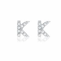 Earrings Brand Woman Personal Cristalli in Steel Cristallo 02ER002K